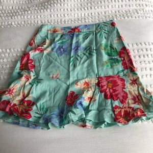 NWOT Privacy Please Floral Skirt
